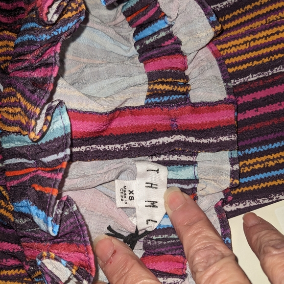 THML, x sm, Connelly top, plum - Picture 2 of 3